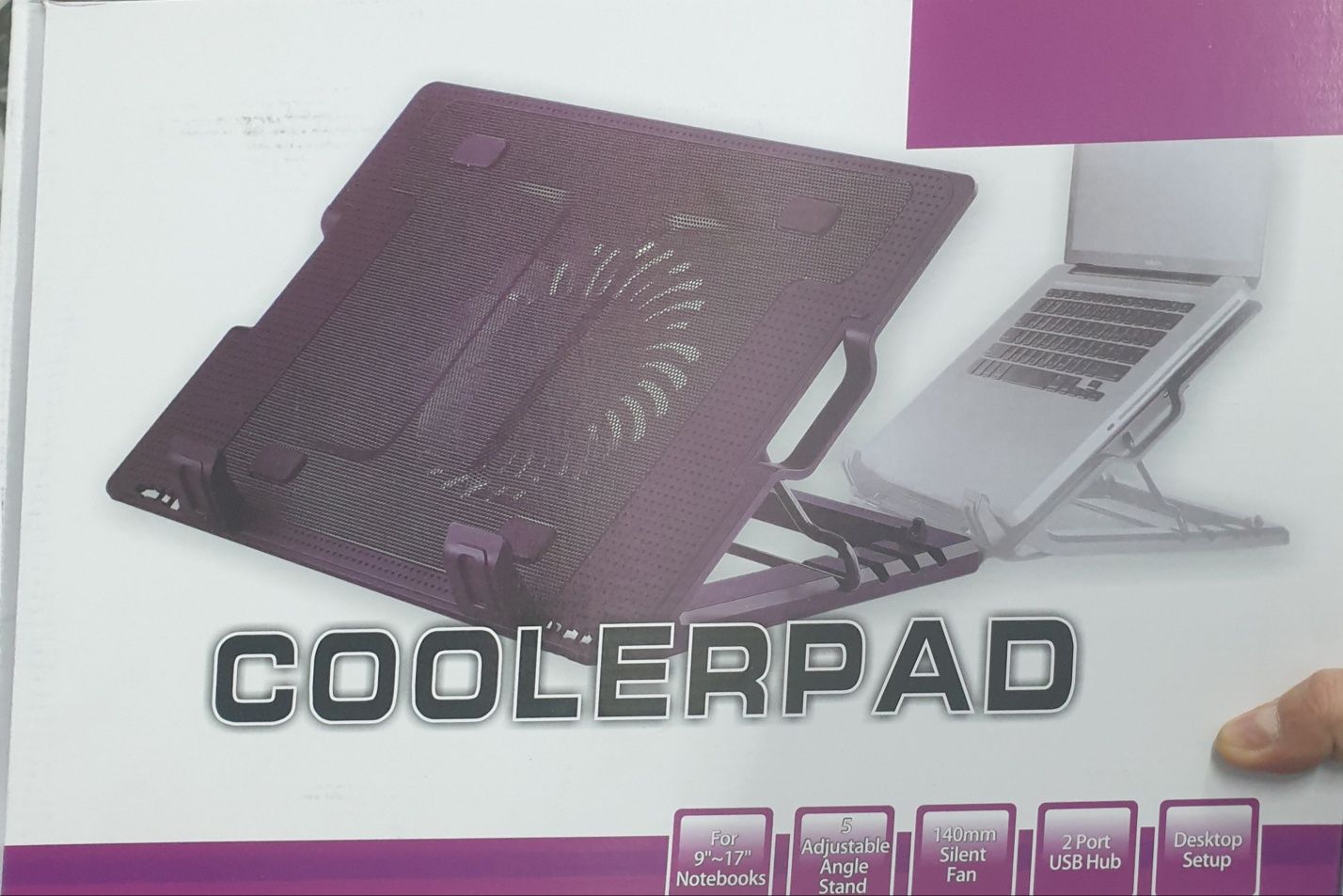 Base refrigeradora cooling notebook 9"-17"