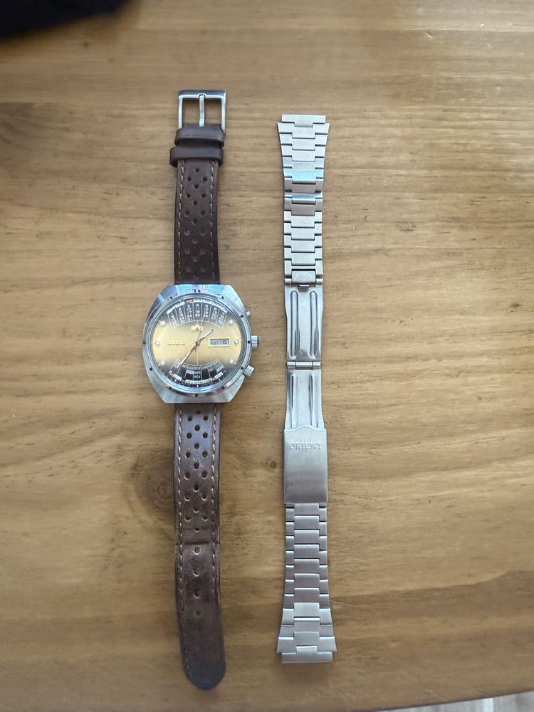 Relogio orient calendario perpétuo