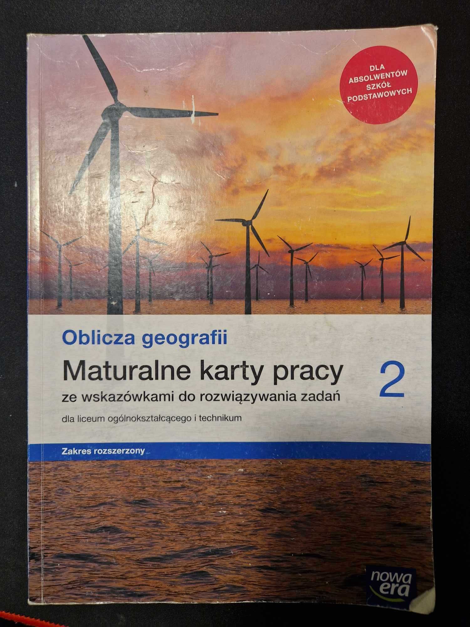 Oblicza geografii. Maturalne karty pracy. Zakres rozszerzony