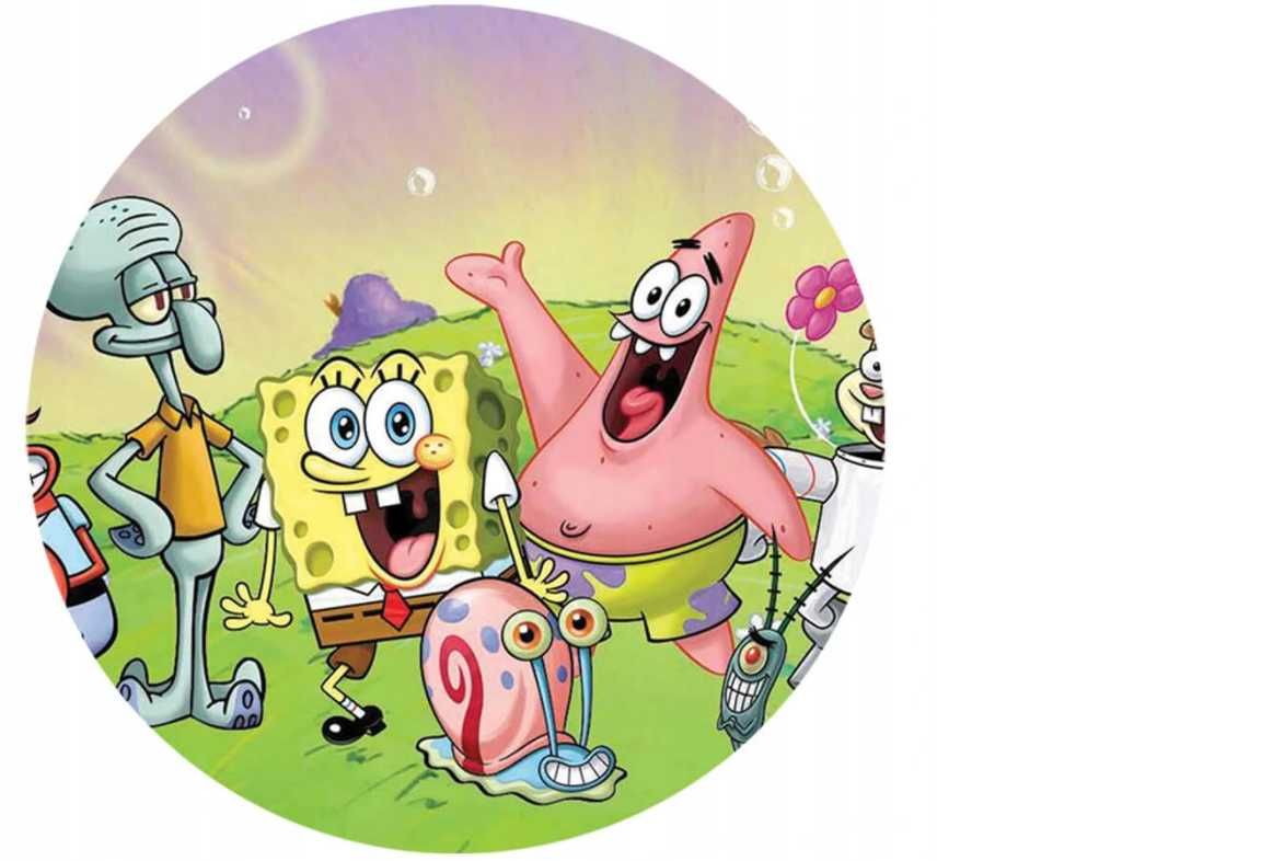 opłatek na tort sponge bob 20cm