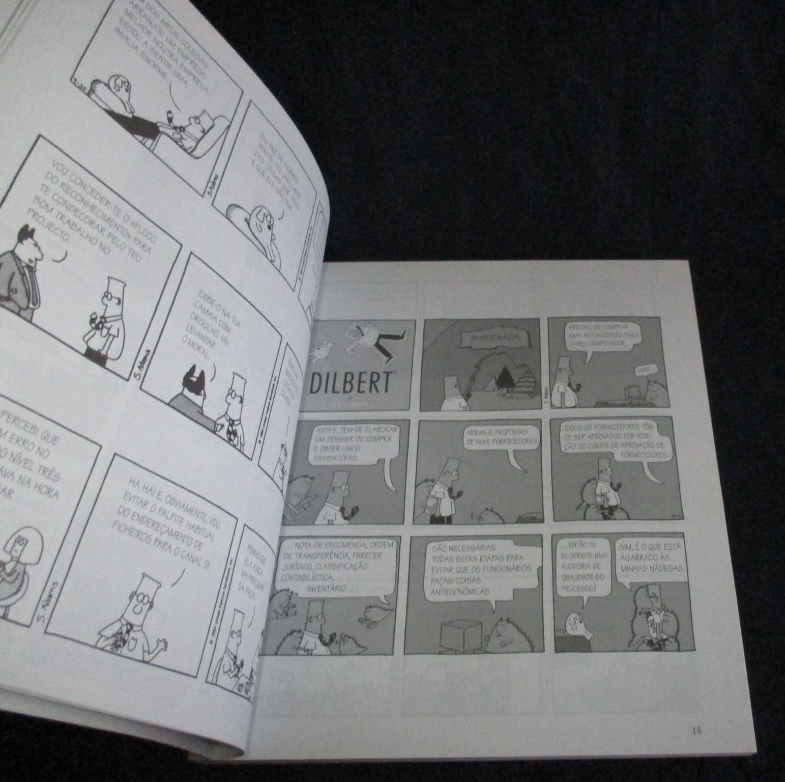 Livro BD Dilbert Como Enganar o Chefe Scott Adams
