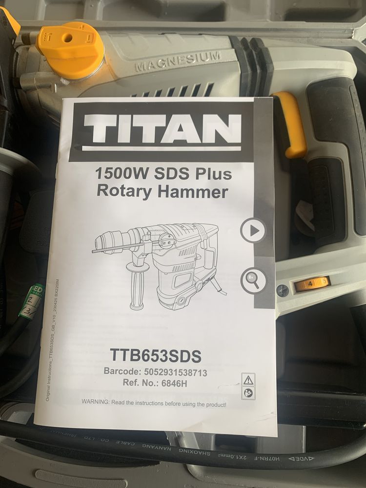 mlot titan 1500w SDS PLus