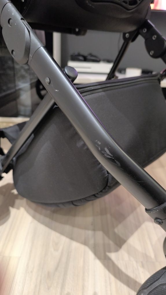 Wózek Adamex Belissa fotelik Cybex 4w1