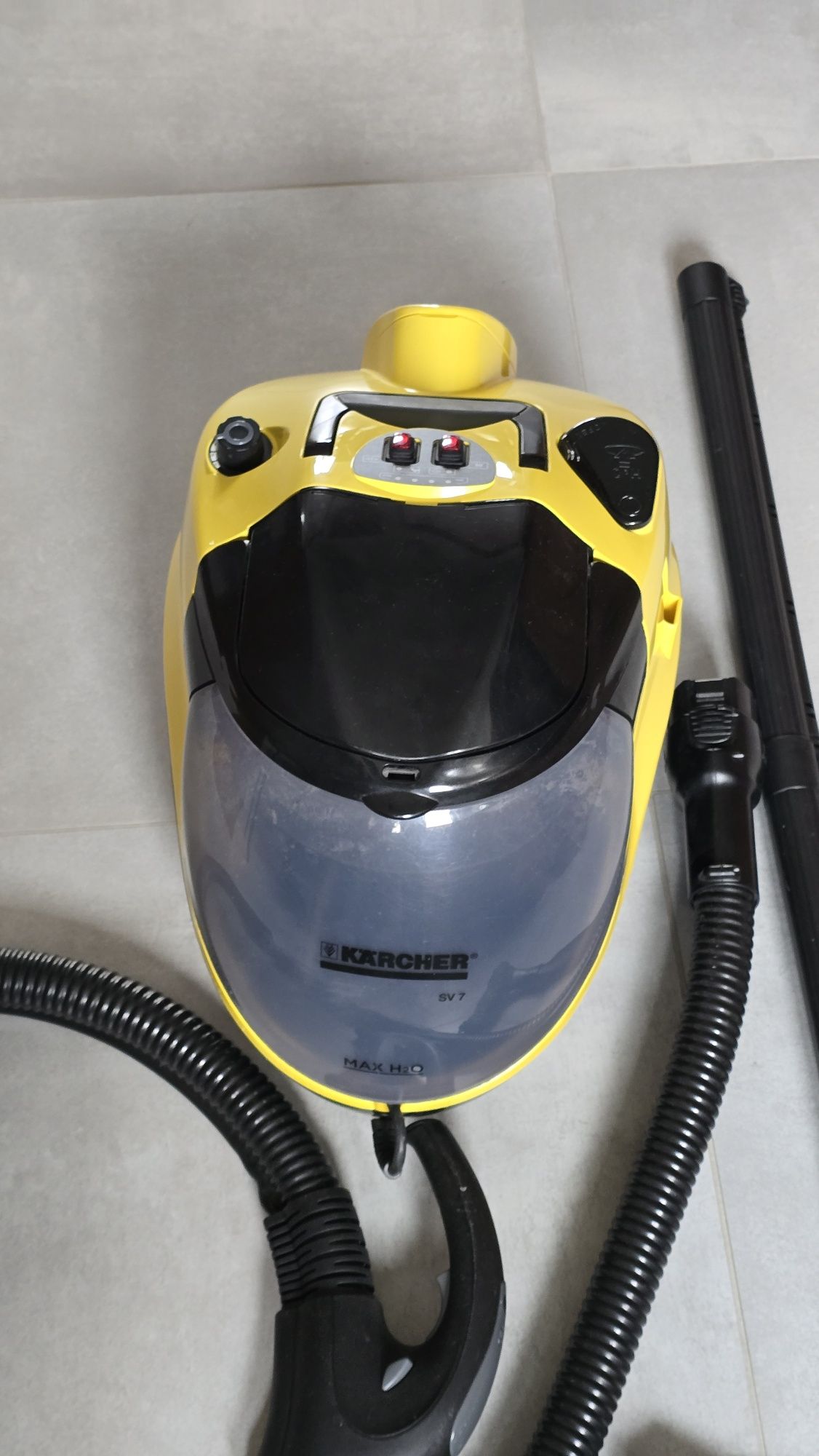 Odkurzacz mop parowy KARCHER SV7 +akcesoria