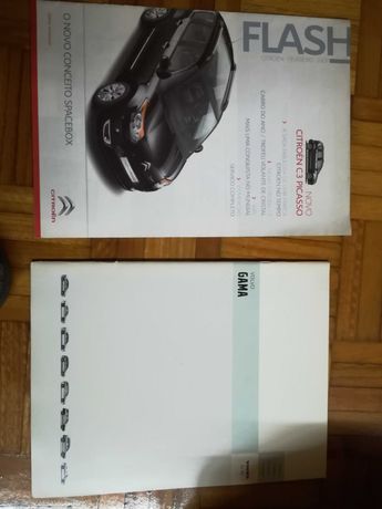 Catálogos Citroën e Volvo