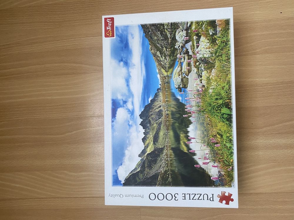 Puzzle 3000 elementów Trefl Dolina Staroleśna ułożone