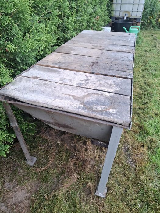 Stół garażowy warsztatowy metalowa konstrukcja