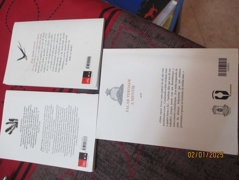 Bichos, O gato malhado,e a andorinha Sinhá, Falar verdade a mentir