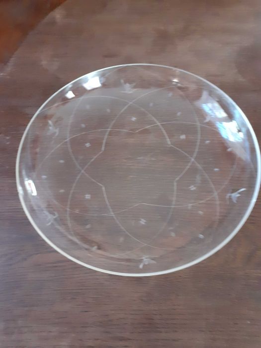 Szklany wkład do patery patera