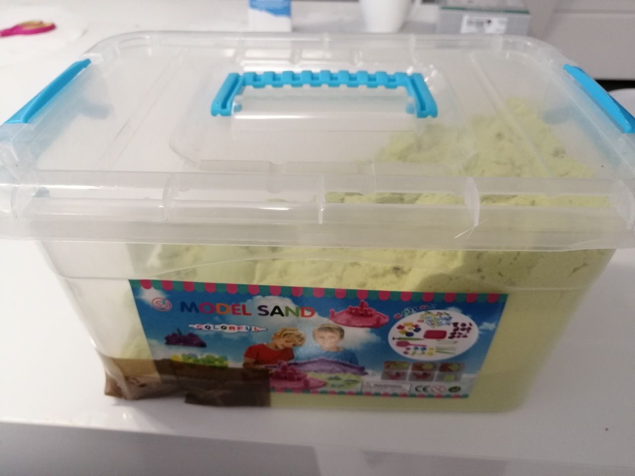 Piasek kinetyczny zielony