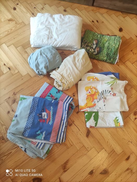 Kołderka z poszewką z wypełnieniem dla chłopczyka- przedszkole