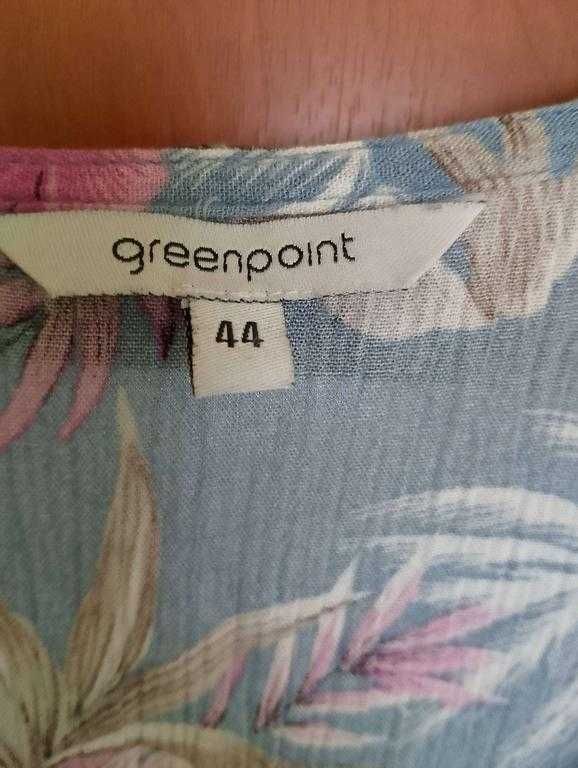 GREENPOINT Sukienka wiosna/ lato wzór kwiaty rozm. 44