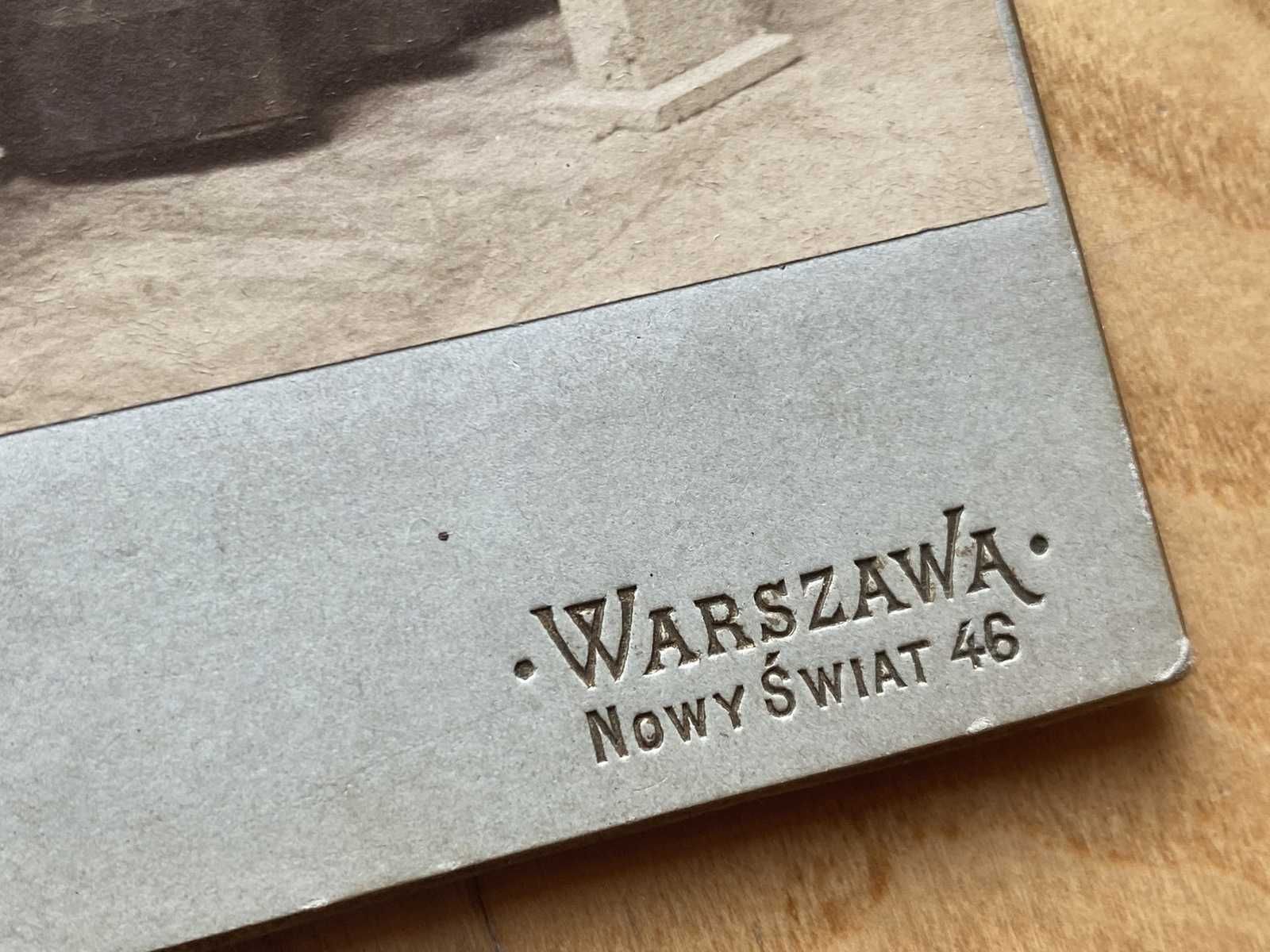 Warszawska Fotografia Twardzicki, CDV, XIX wiek