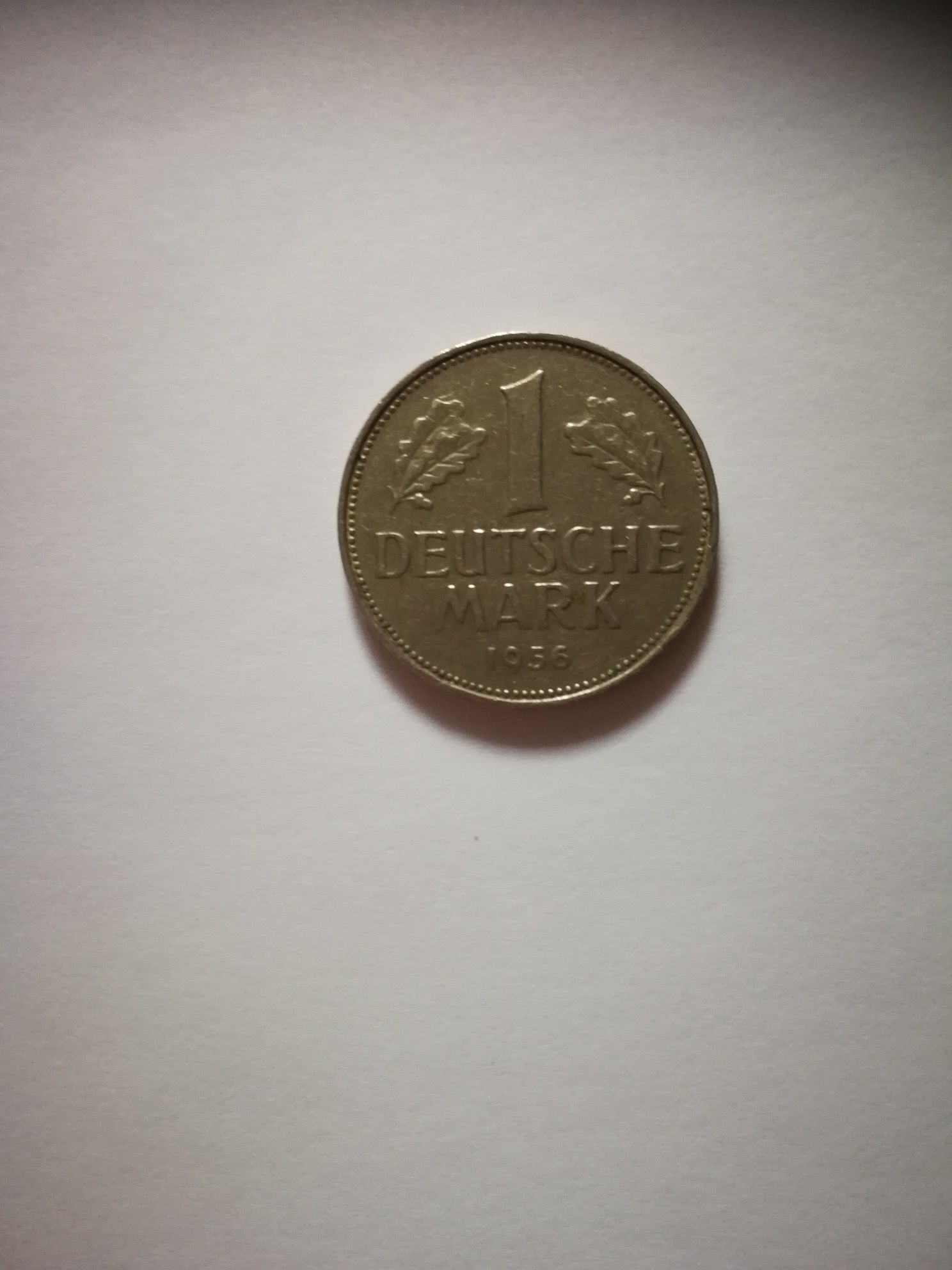 Numizmatyka. Moneta 1 Marka 1956r