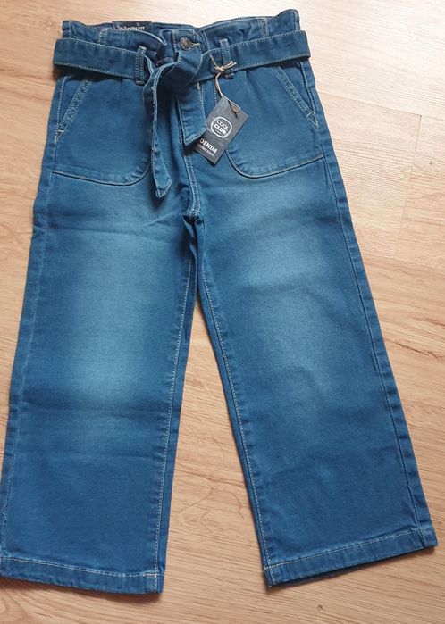 Spodnie jeansy cullote