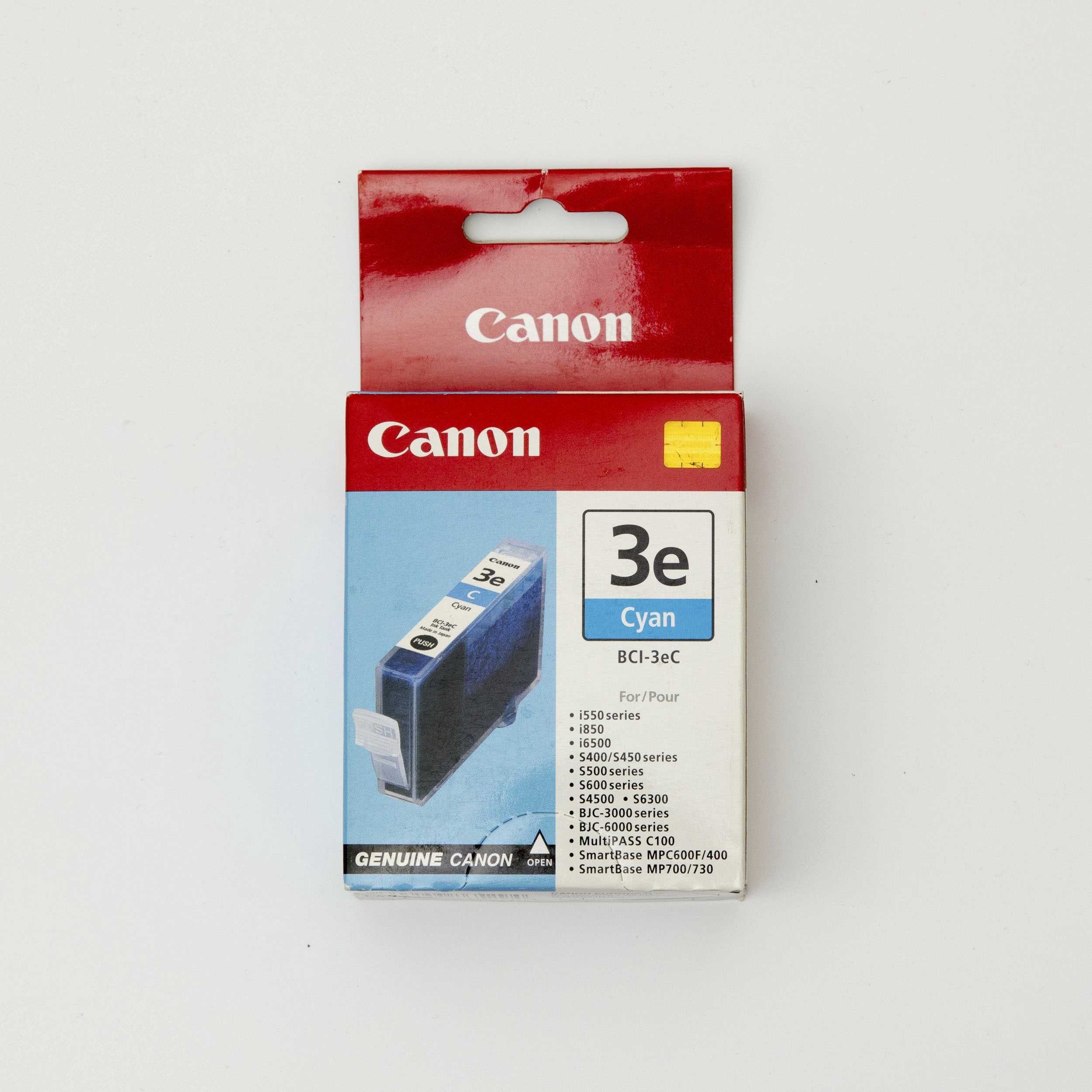 Tusze do drukarki Canon BCI-3 BCI-3e Cyan