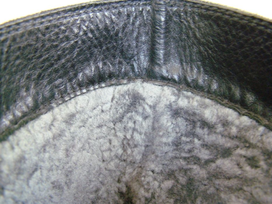 Зимние ботинки на цигейке. Натуральная кожа+натуральный нубук