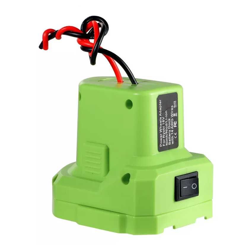 Adapter do akumulatora Ryobi 18V, złącze napięcia do baterii ONE +