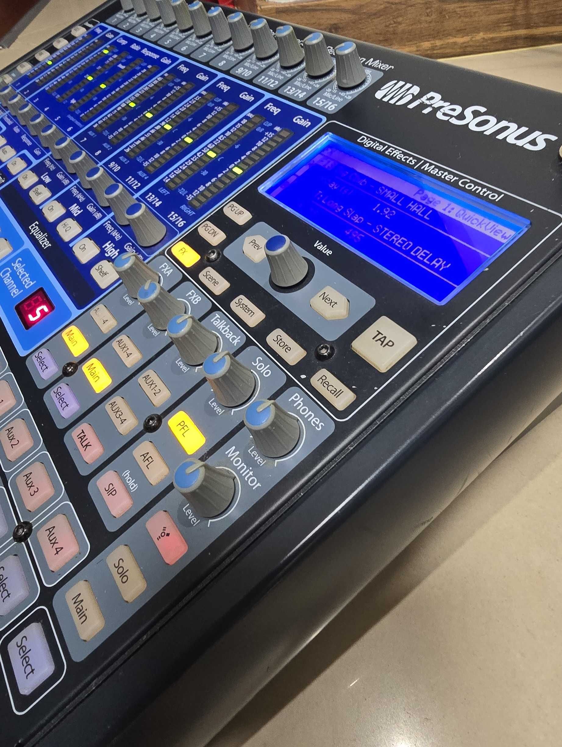 PreSonus StudioLive 16.0.2 cyfrowy mikser_używany_stan BDB