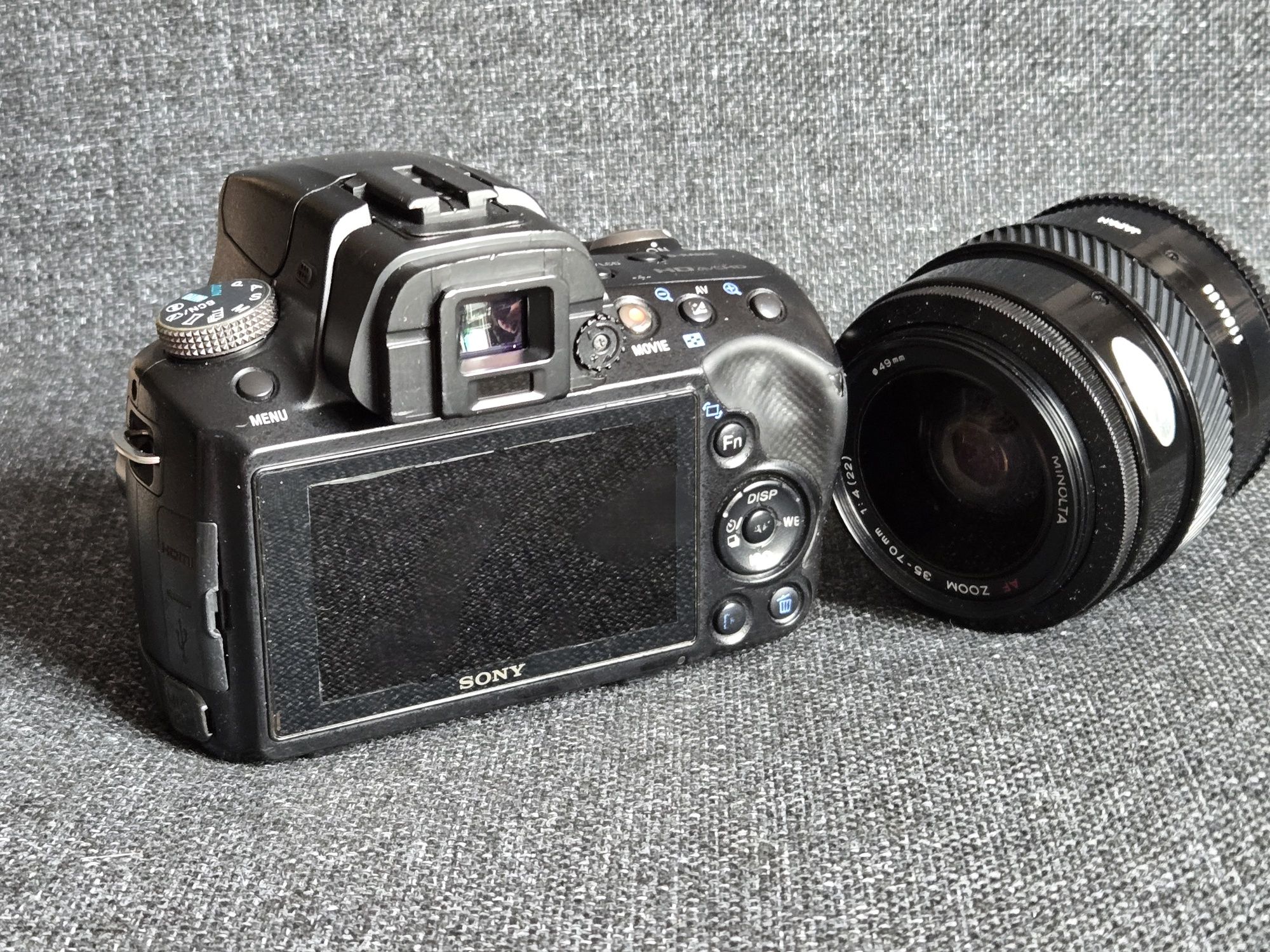 Sony A68 + gratisy (uszko. Sony A35 + sprawna Minolta 35-70 f4)