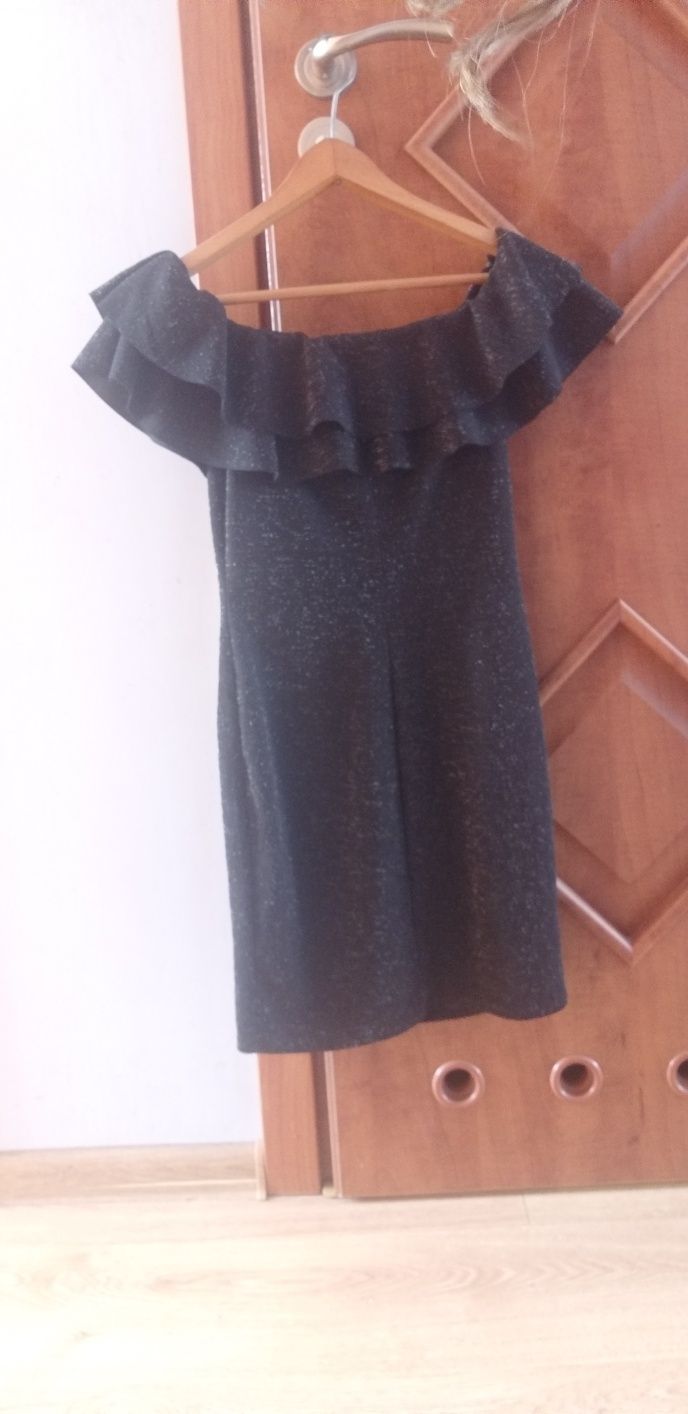 Sukienka sylwester, studniowka,  półmetek karnawał 152, xs,  s
