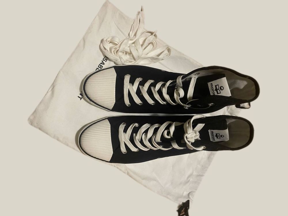 Isabel Morant Benkeenh logo-print high-top sneakers