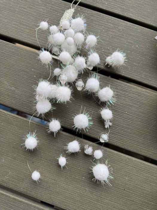 Новоррічні прикраси, ялинка, гірлянди, новорічний декор