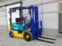 Wózek Komatsu FG15 1.5T Benzyna Lpg Silnik Toyota 5k Przesuw Pompowane