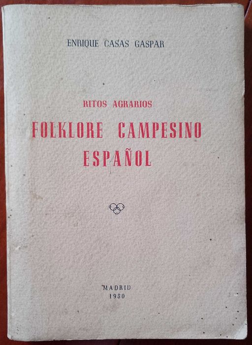 Folklore Campesino Español 1950 Enrique Casas Gaspar
