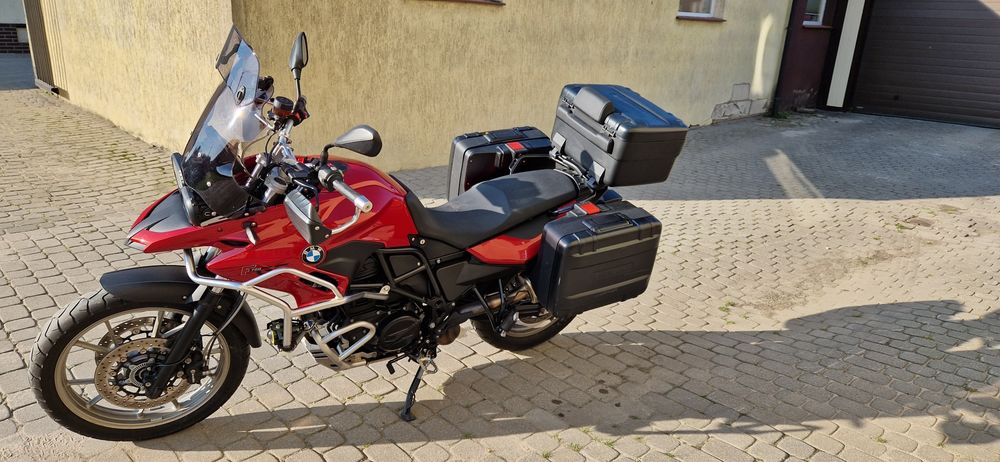 BMW GS F700. 16 tyś km. Kufry BMW
