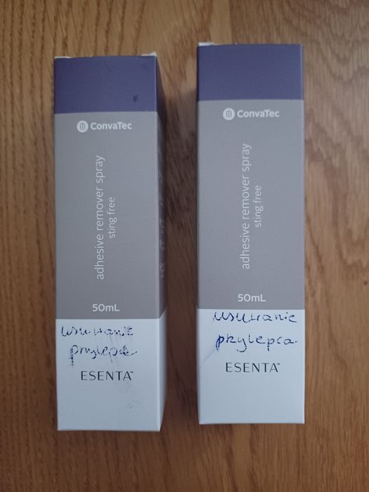Convatec Esenta Spray do usuwania przylepca 2 sztuki