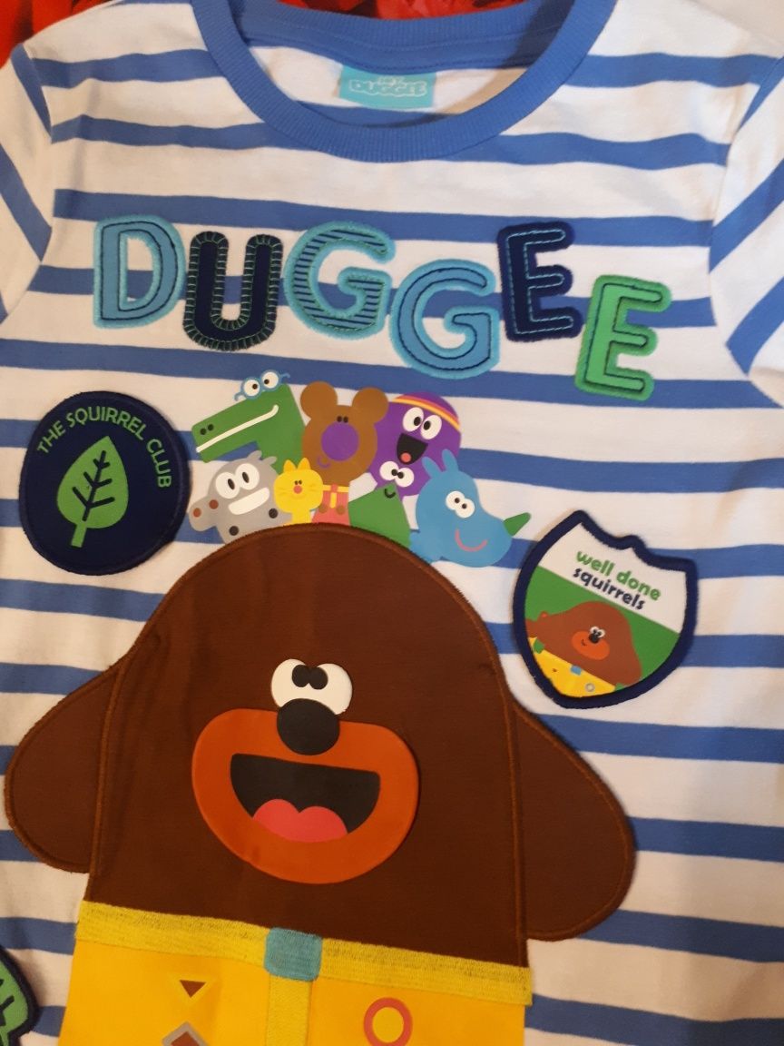 Футболка на 3-4 годика, бренд TU Mr Duggee 100% хлопок, new.