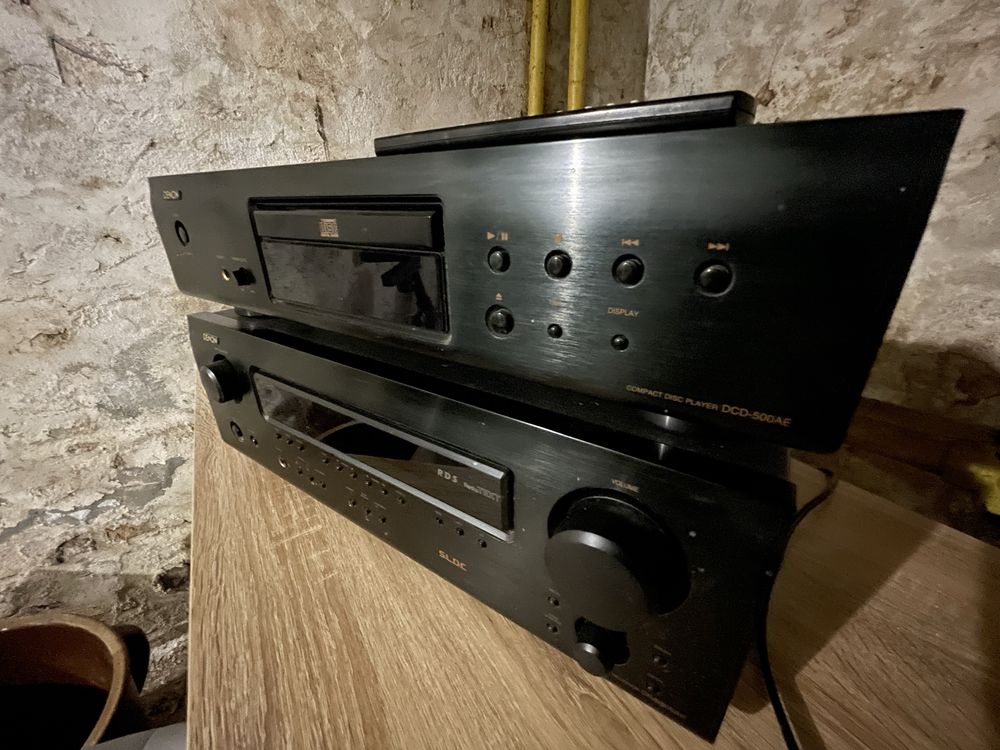 Zestaw stereo Denon DRA500AE i DCD500AE