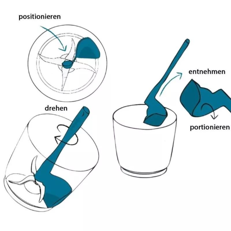 Raspador para Bimby ou liquidificador