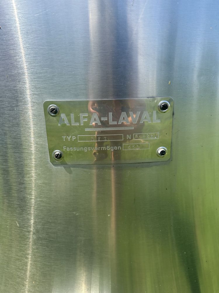 Zbiornik na mleko 650 litrów z agregatem