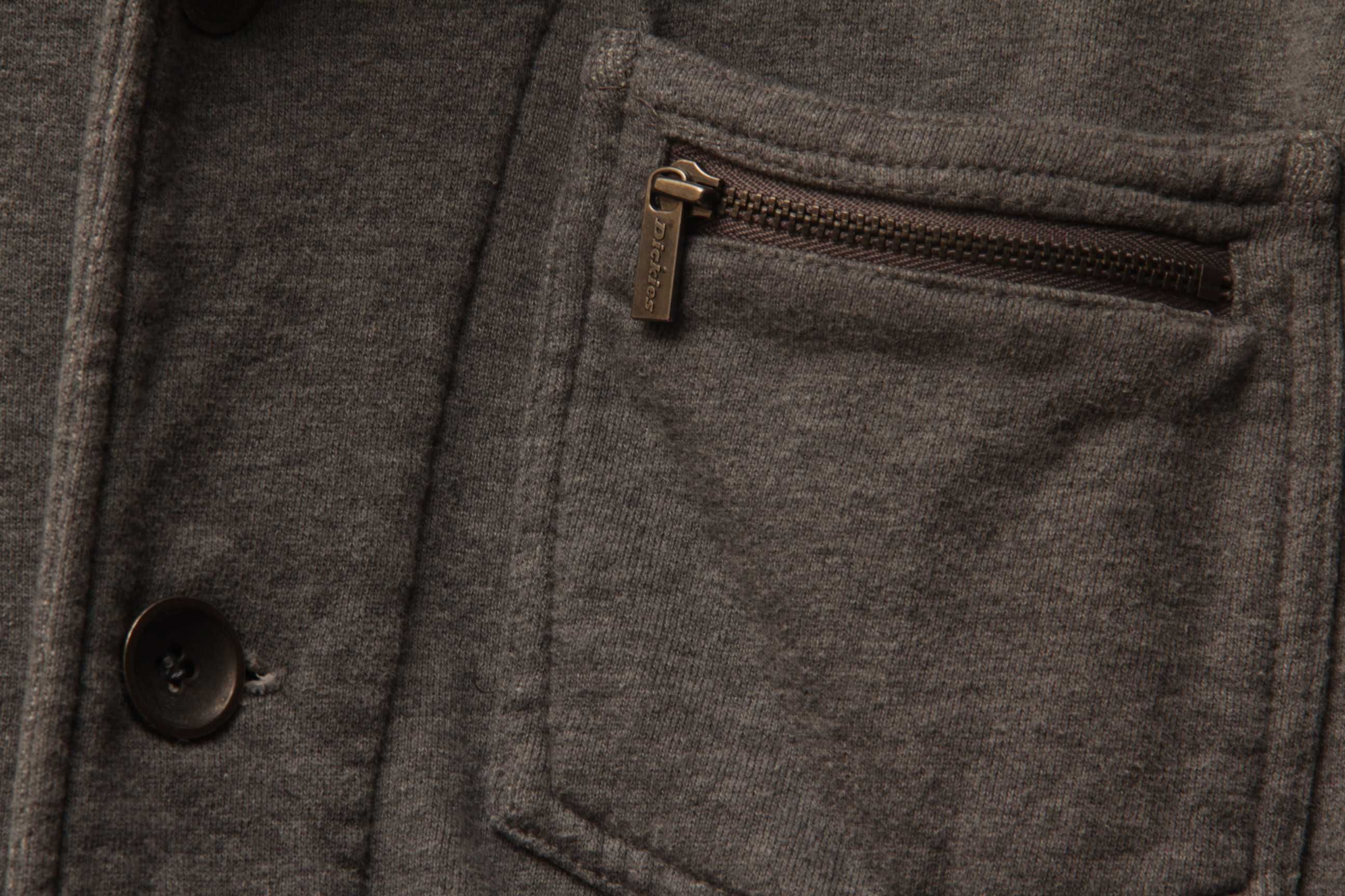 Dickies рр M кофта из хлопка литые пуговицы