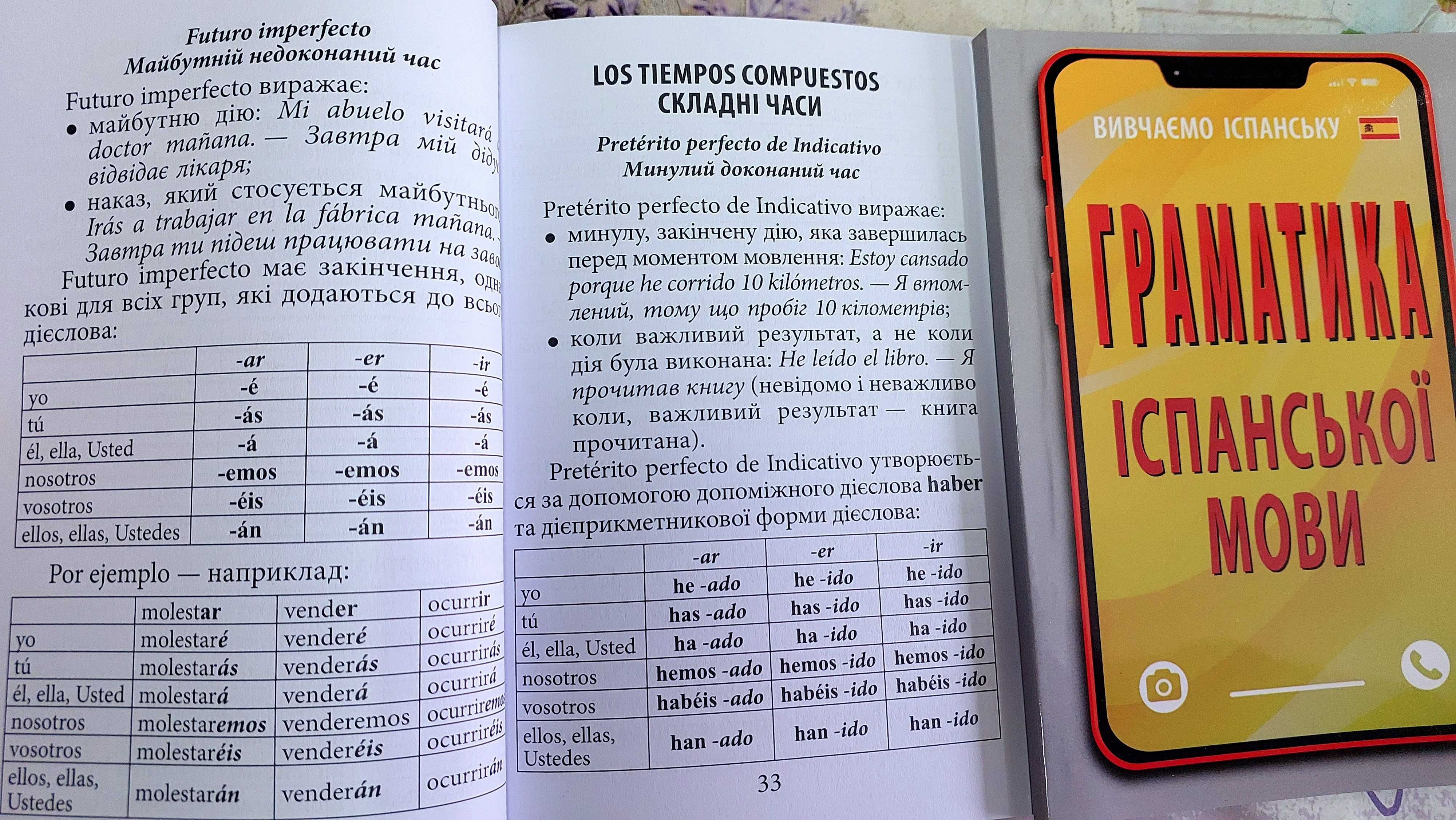 Граматика іспанської мови в правилах таблицях компактний формат Арій