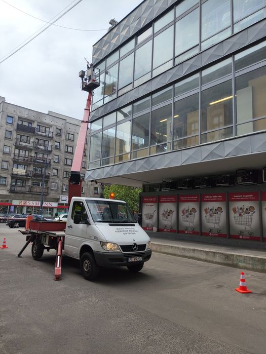 Usługi , wynajem podnośnik koszowy, zwyżka 22m
