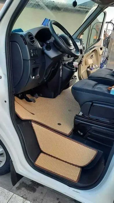 Килимки в салон EVA для Opel Movano Renault Master 2010-2023 (шторки)