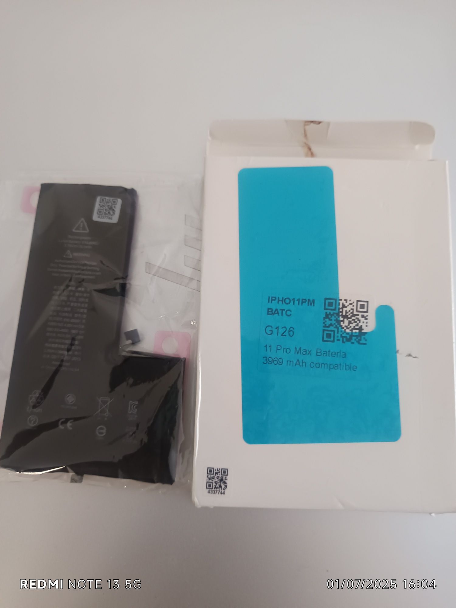 Vendo bateria para iPhone 11 Pro Max