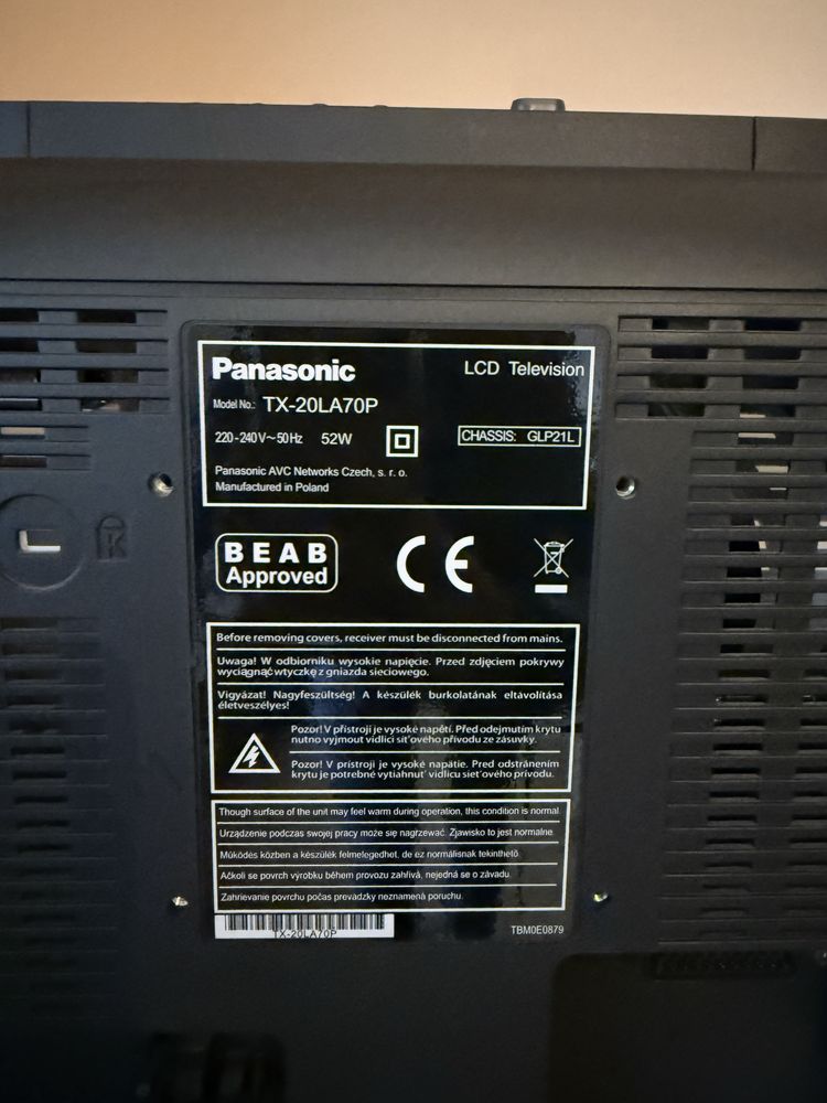 Telewizor 21 cali Panasonic Model TX-20LA7OP
