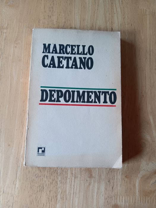 Livro DEPOIMENTO de Marcelo Caetano