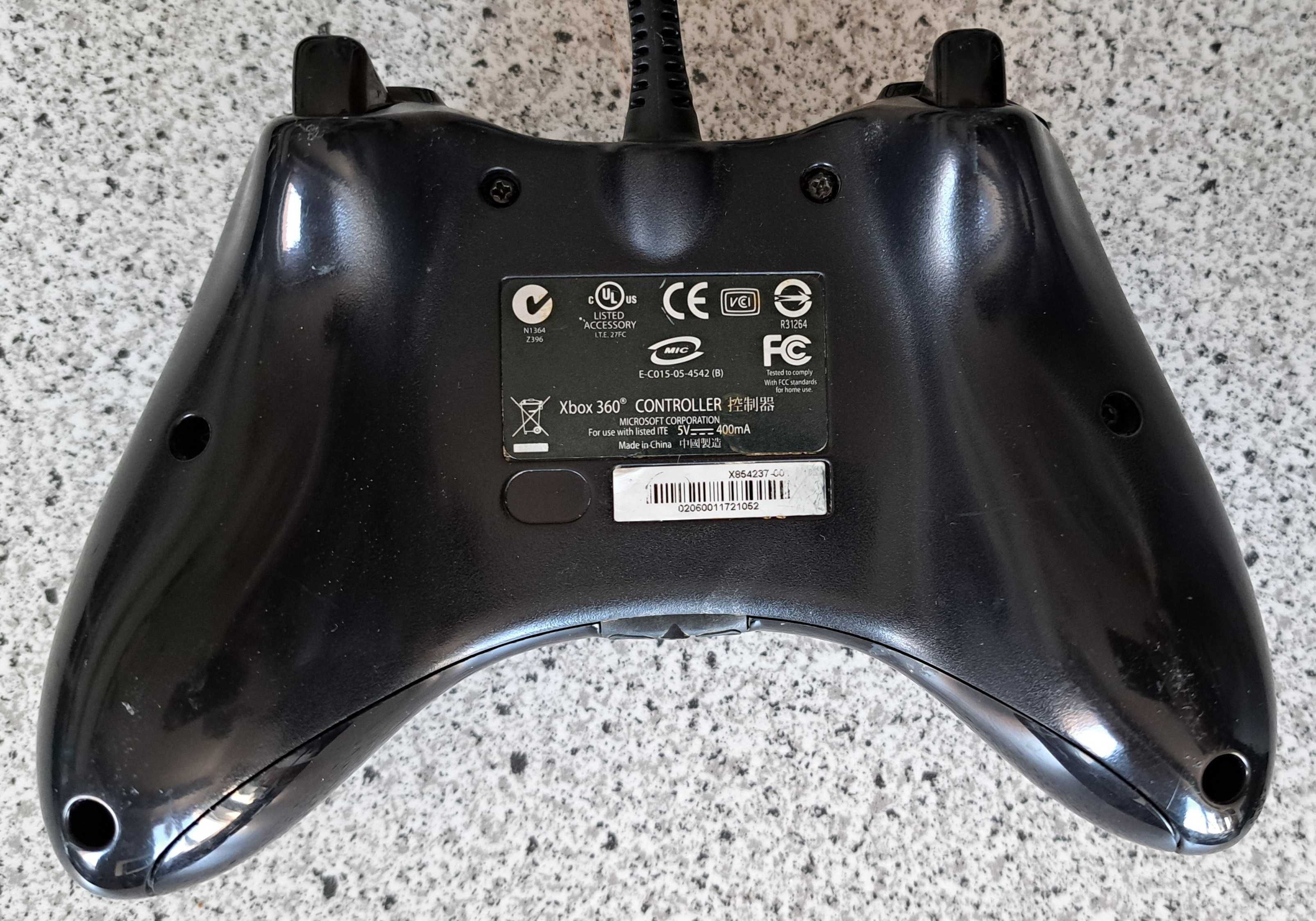 Gamepad Xbox 360, oryginalny, analogi z efektem Halla, sprawny
