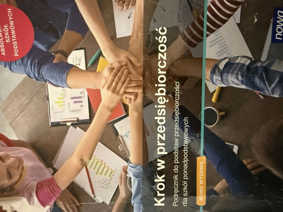 Podręcznik Krok w przedsiębiorczość dla szkoł średnich