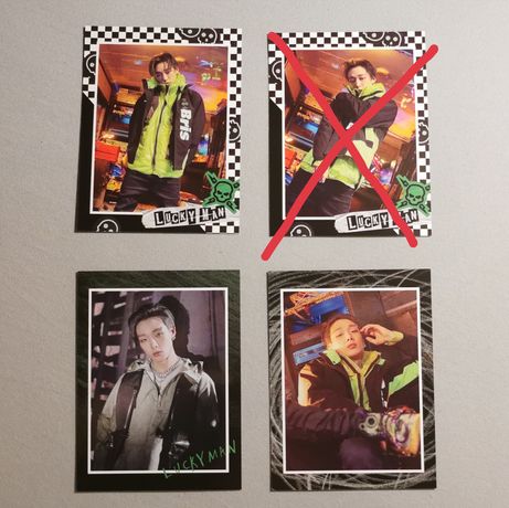 pocztówki Bobby album Lucky Man postcard ikon kpop bts exo nct