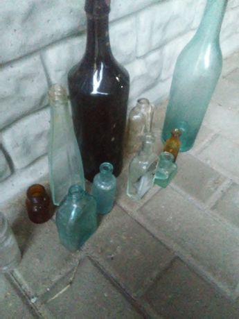 Stare butelki PRL
