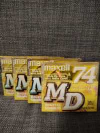 Минидиски, minidisc Maxell 74 min 4 диска