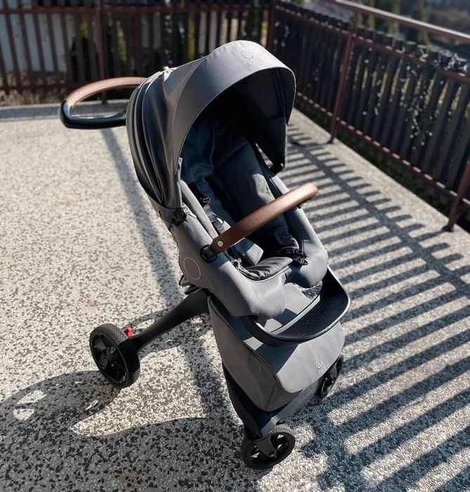 Stokke Xplory X szary + gondola + fotelik iZi Go z bazą isofix