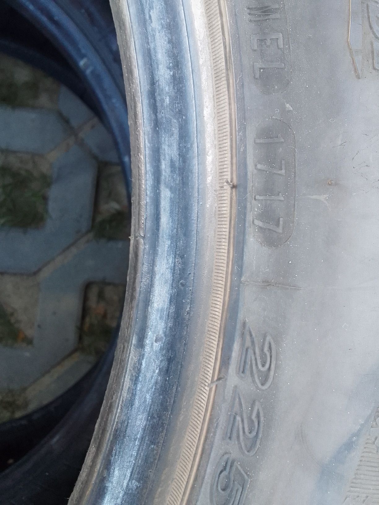 2 Opony zimowe 225/45r17 NEXEN 8mm