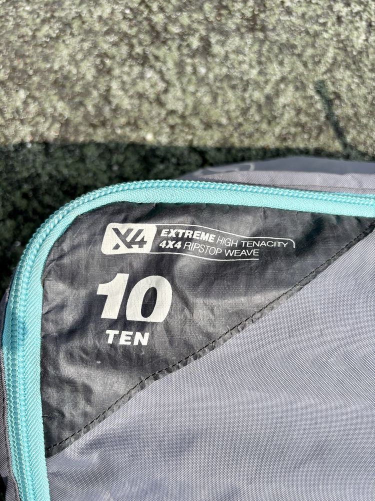 Zestaw kitesurfing Eleveight RS v6 10m 12m z barem 2023 stan bdb